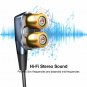 ALWUP G02 Bluetooth Earphone Wireless Headphones Dual Drivers Stereo Magnetic