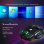 Gaming Mouse Computer Game Mouse Ergonomic Wired Gamer Mice 5500 DPI Silent