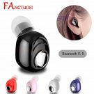 FANGTUOSI Mini Wireless Bluetooth Earphone V5.0 Stereo in-ear Headset with Mic