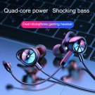 Langsdom HIFI Gamer wired in-ear Earphone G100X portable sweatproof bass stereo