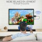 Bluetooth TV Headset, HiFi bluetooth Headphone Deep Bass Wireless TV Headphone