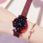 Reloj Mujer Luxury Starry Sky Women Watches Magnetic Mesh Belt Band Watch