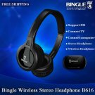Bingle B616 Wireless Wired FM Multi-Function Media Studio Stereo Over Ear