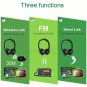 Bingle B616 Wireless Wired FM Multi-Function Media Studio Stereo Over Ear