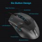 TeckNet RAPTOR Optical Mice 4800DPI Wireless Gaming Mouse 3200DPI Wired Mouse