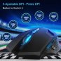 TeckNet RAPTOR Optical Mice 4800DPI Wireless Gaming Mouse 3200DPI Wired Mouse