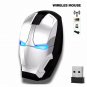 Iron Man Mouse Wireless Mouse Gaming Mouse Gamer Computer Mice Button Silent