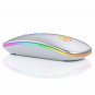 Rechargeable Mouse Wireless Silent LED Backlit Mice USB Optical Ergonomic