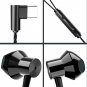 Metal Corded Headset wired Earphone Gaming WIred Headphone type-c IN-EAR