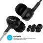 HD Clear Super Bass Stereo Ergonomic In-ear Earphones 3.5mm Jack Wired