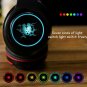 Earphone bluetooth 4.1 wireless HIFI Seven-color LED over ear headset