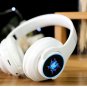 Earphone bluetooth 4.1 wireless HIFI Seven-color LED over ear headset