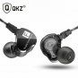 Newest QKZ CK9 Double Unit Drive In Ear Earphone Bass Subwoofer Earphone HIFI