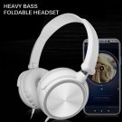 Adjustable wired headset Headphones 3.5mm round interface Ear Headsets Bass HD