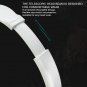Adjustable wired headset Headphones 3.5mm round interface Ear Headsets Bass HD