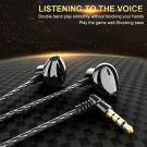 Metal wired Earphone Corded Headset For Mobile Phone PC Gaming WIred Headphone