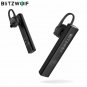 BlitzWolf BW-BH1 Wireless bluetooth Single Earphone HiFi Mini Light Smart Touch