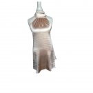 Gold Satin Dress