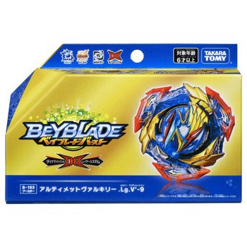 TAKARA TOMY Ultimate Valkyrie / Valtryek Legacy Variable'-9 Burst DB Beyblade B-193
