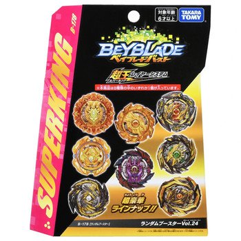 TAKARA TOMY Burst SuperKing Random Booster Vol. 24 Beyblade B-178 (1pcs)