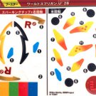 TAKARA TOMY Beyblade Burst World Spriggan Sticker Set