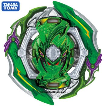 TAKARA TOMY B-164 06 Union Spriggan Outer Quick' Zan Burst SuperKing Beyblade - NWOP