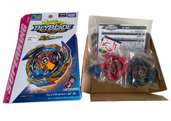 TAKARA TOMY Brave Valkyrie .Ev' 2A Burst Superking Beyblade B-163 (Rare Red Chassis Recolor Version)