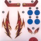 TAKARA TOMY Beyblade Burst Master Diabolos Sticker Set B-155