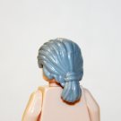 Grey Pony Tail Male  Hair for Minifigure