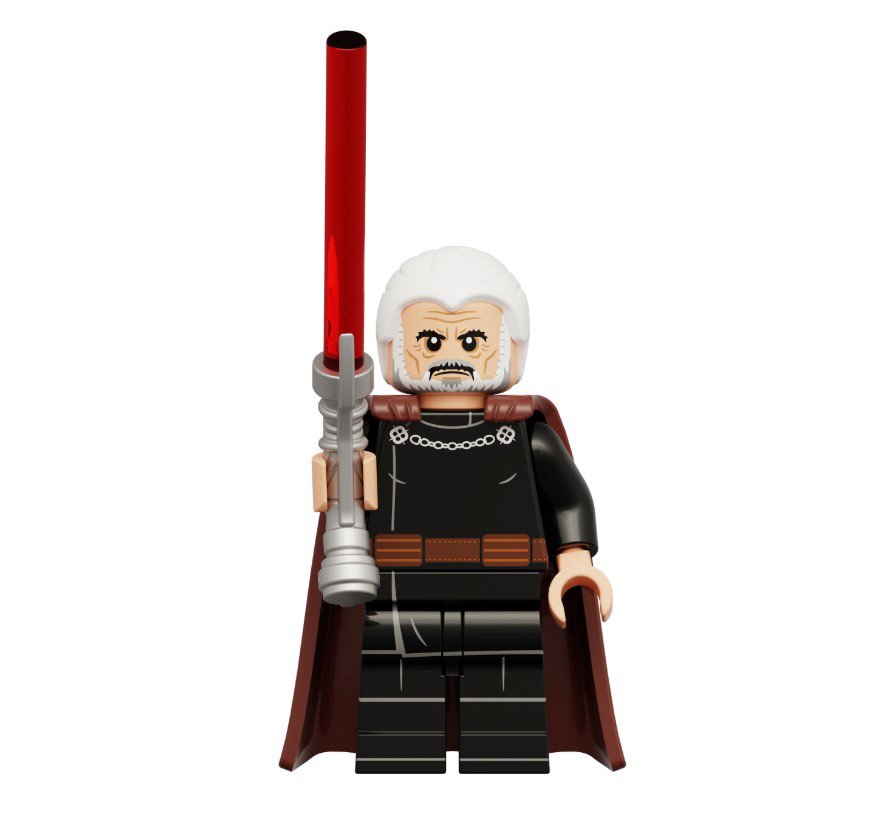 Count Dooku  Star Wars V3  Minifigure
