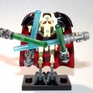 General Grievous Star Wars With Cape  Minifigure