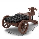 Cannon 4 barrels Army Medieval weapon GUN