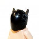 Robot Helmet Black Sci-Fi military DIY for minifigure