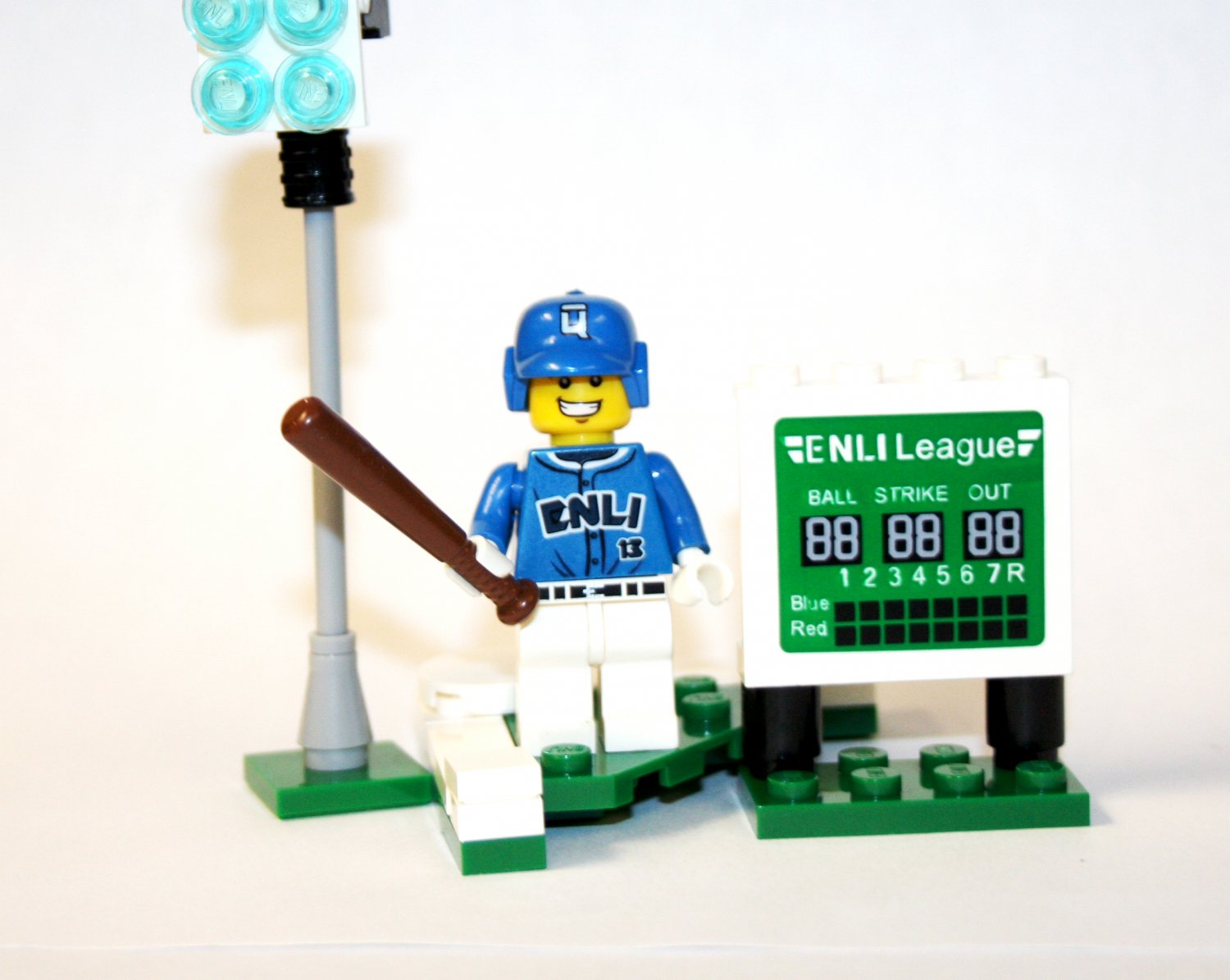 Baseball Player Sport Minifigure
