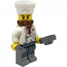 Chef Cook with Mustache  Minifigure