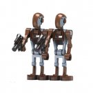 Assault Droid pack of 2 Brown Star Wars Minifigures