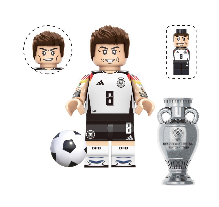 Toni Kroos Soccer player World Cup V3 Minifigure