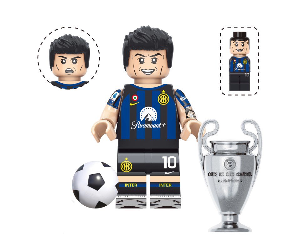 Lautaro Martinez Soccer player World Cup V3 Minifigure