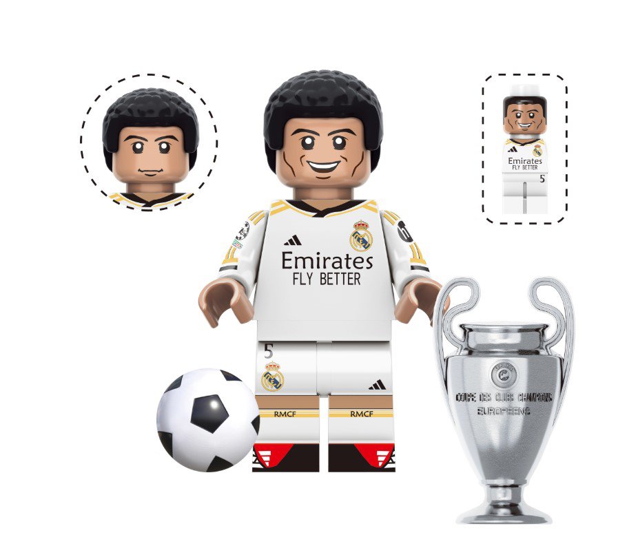 Bellingham  Soccer player World Cup V2 Minifigure