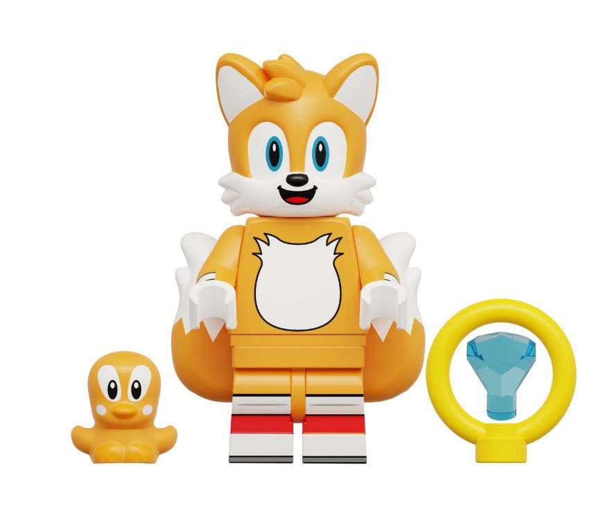 Miles Prower Sonic the Hedgehog 3 Movie Minifigure