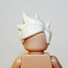 White Spike  Hair for Minifigure