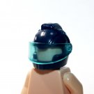 Space Helmet Blue Sci-Fi for minifigure