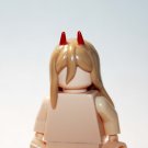 Dirty Blong Devil Horns Long Female  Hair for Minifigure