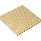 16X16 base plate Tan sand building parts DIY