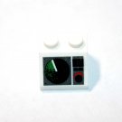 White  Computer  Control Panel Radar 2X2 piece