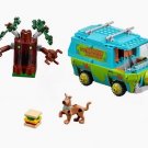 Scooby Doo Mystery Machine Cartoon movie set 4 Minifigures
