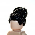 Black Styled Female  Hair for Minifigure