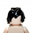 Long Wild Black Male Hair  for Minifigure