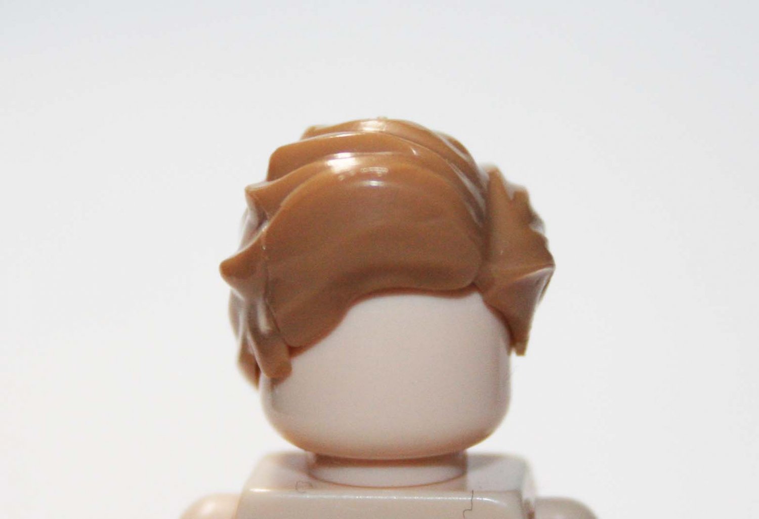 Light Brown Big wavy  Hair  for Minifigure