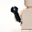 Silver Microphone  for singer minifigure